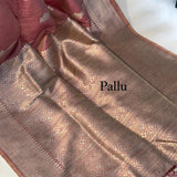 Soft Banarasi Tussar Silk Saree