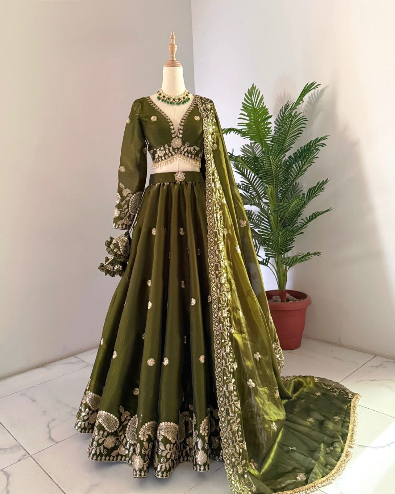 Bridal Designer Jimmy Choo Lehenga