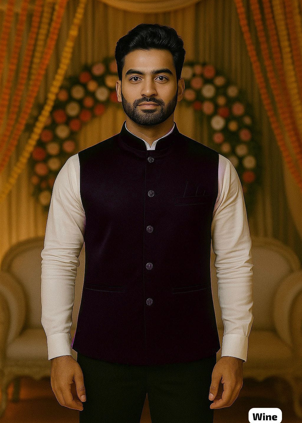 Partywear Men's Koti Collection