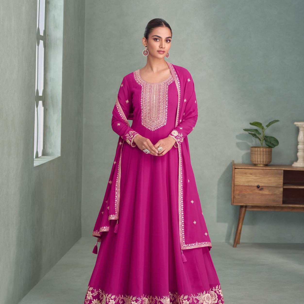 Aashirwad Purva Anarkali Suit
