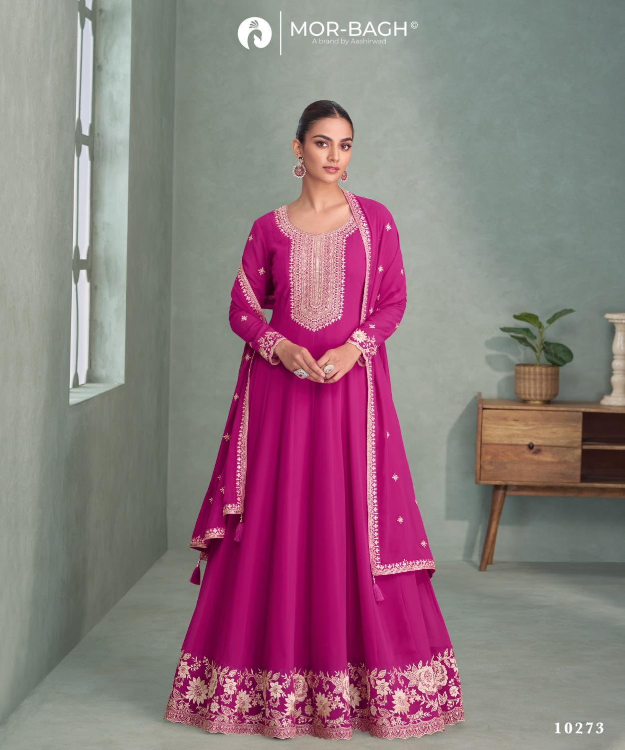 Aashirwad Purva Anarkali Suit