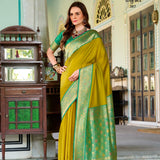Designer Pure Chandan Silk Saree