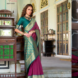 Designer Pure Chandan Silk Saree