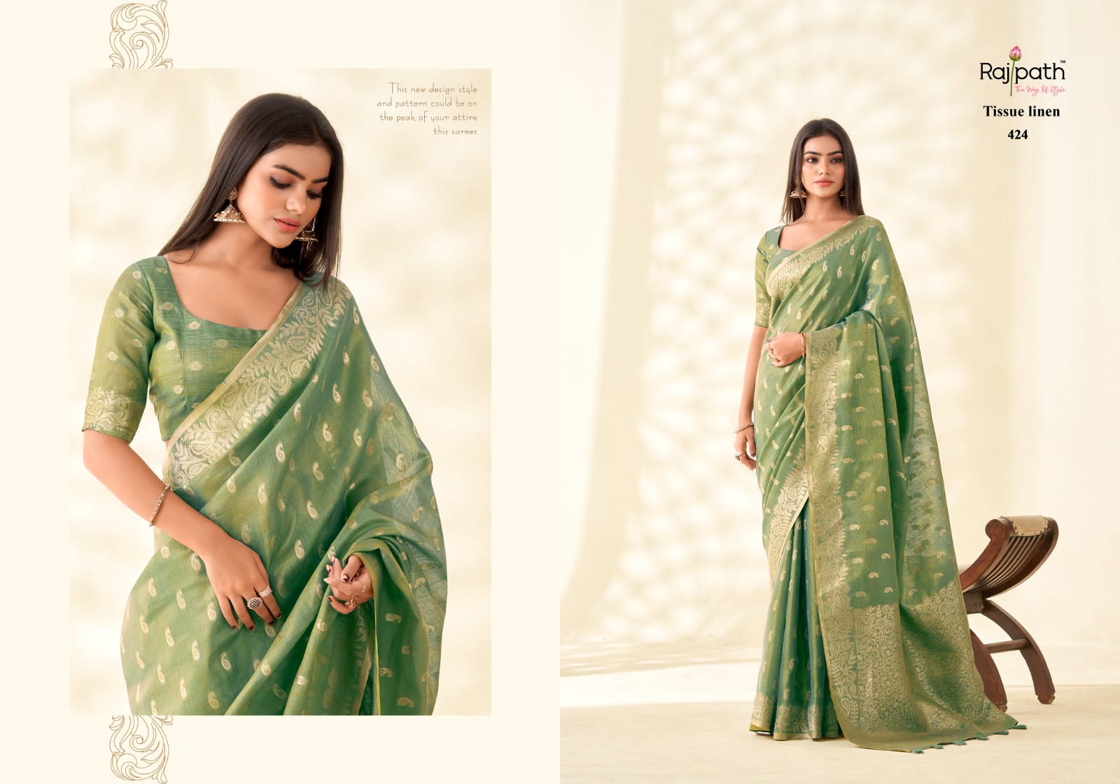 Rajpath Luxurious Kanvas Silk Saree