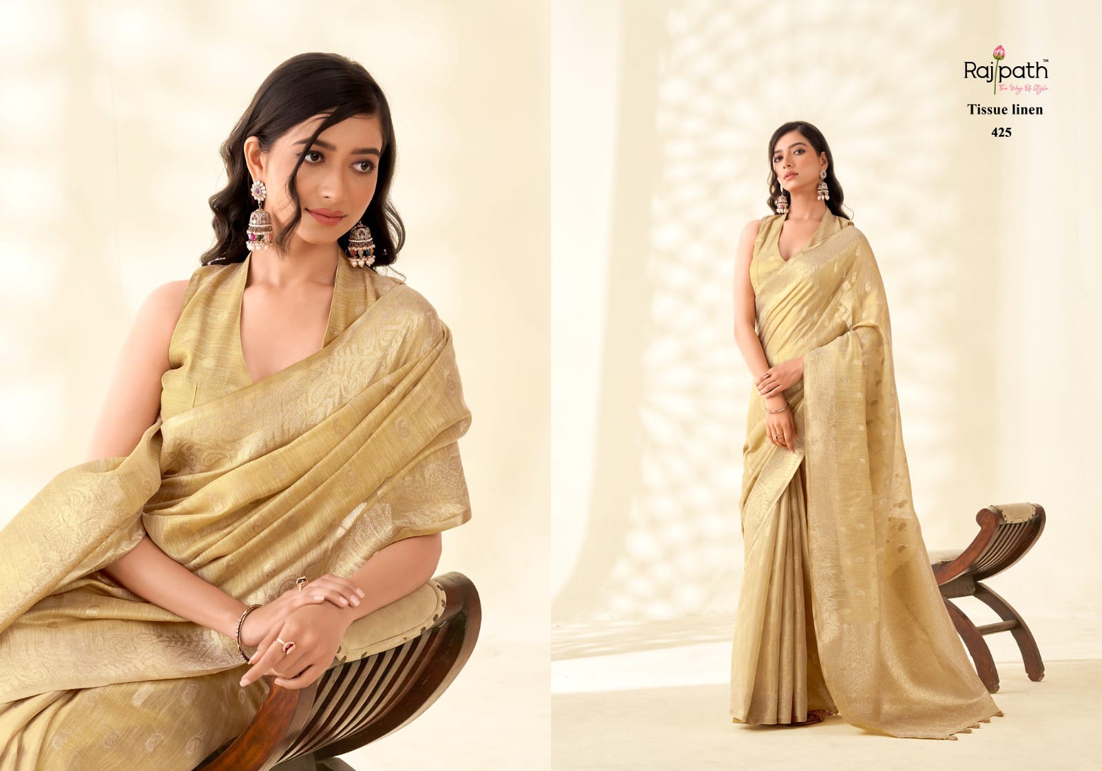 Rajpath Luxurious Kanvas Silk Saree