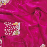 PINK BEAUTIFUL PARTY WEAR SAREE