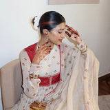 Designer Party Wear Look gown with koti
