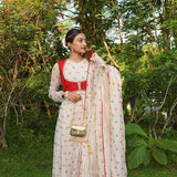 Designer Party Wear Look gown with koti
