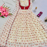 Designer Party Wear Look gown with koti
