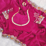 Pink Stylish Jimmy Choo Saree