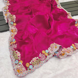 Pink Stylish Jimmy Choo Saree