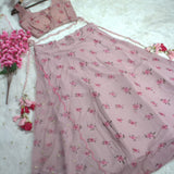 Traditional Tissue Silk Lehenga Choli