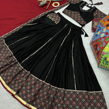 Festive Gamthi Style Lehenga Choli
