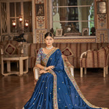 Adorned Rangoli Silk Saree