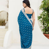 Elevate Adorned Chinon Saree