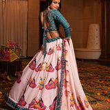 Dandiya Special Crepe Lehenga