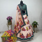 Dandiya Special Crepe Lehenga