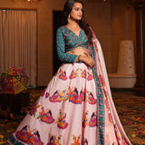 Dandiya Special Crepe Lehenga