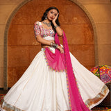 Navratri Special Crepe Lehenga Choli