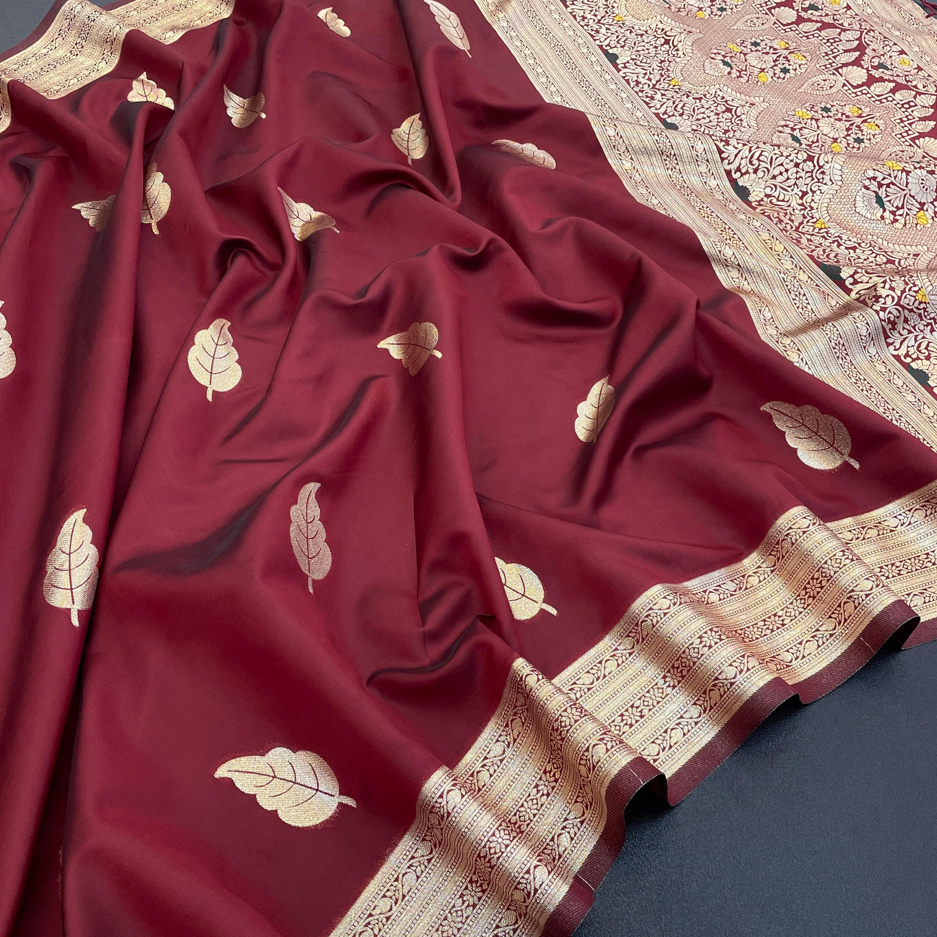 Pure Chandan Silk Saree