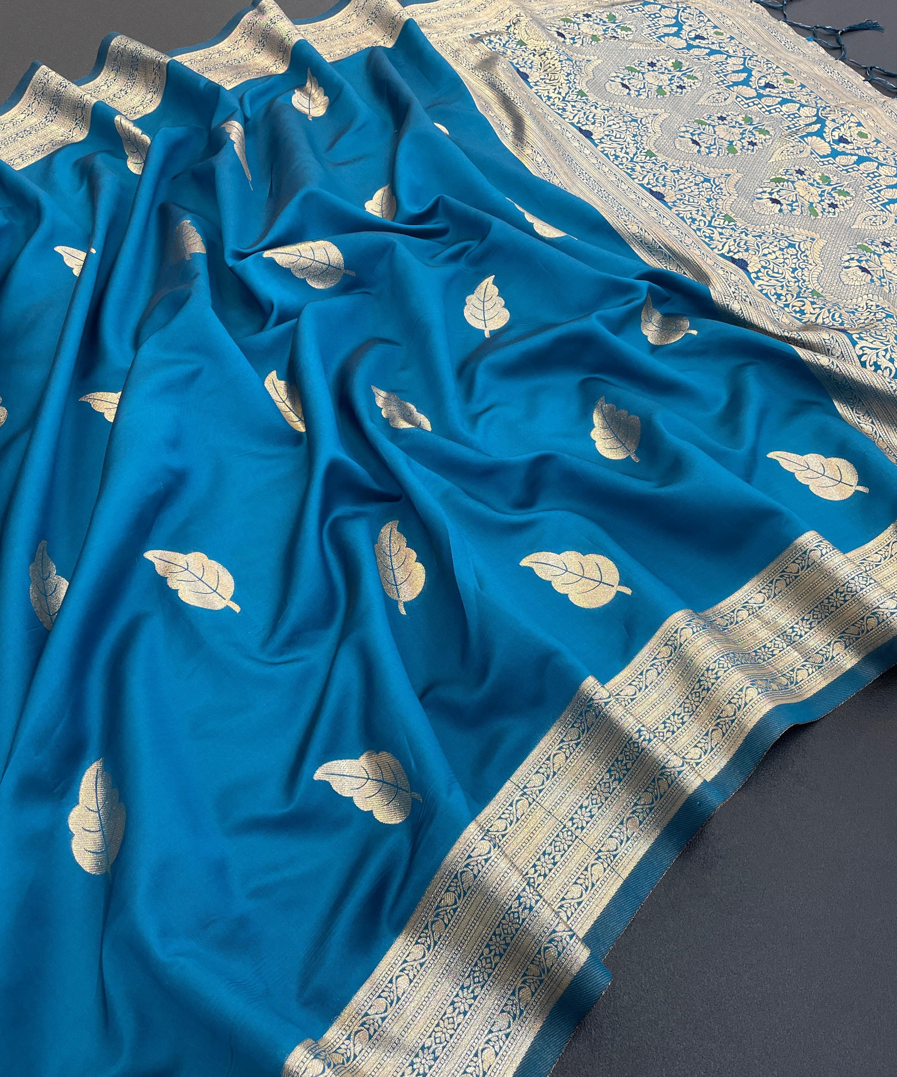 Pure Chandan Silk Saree