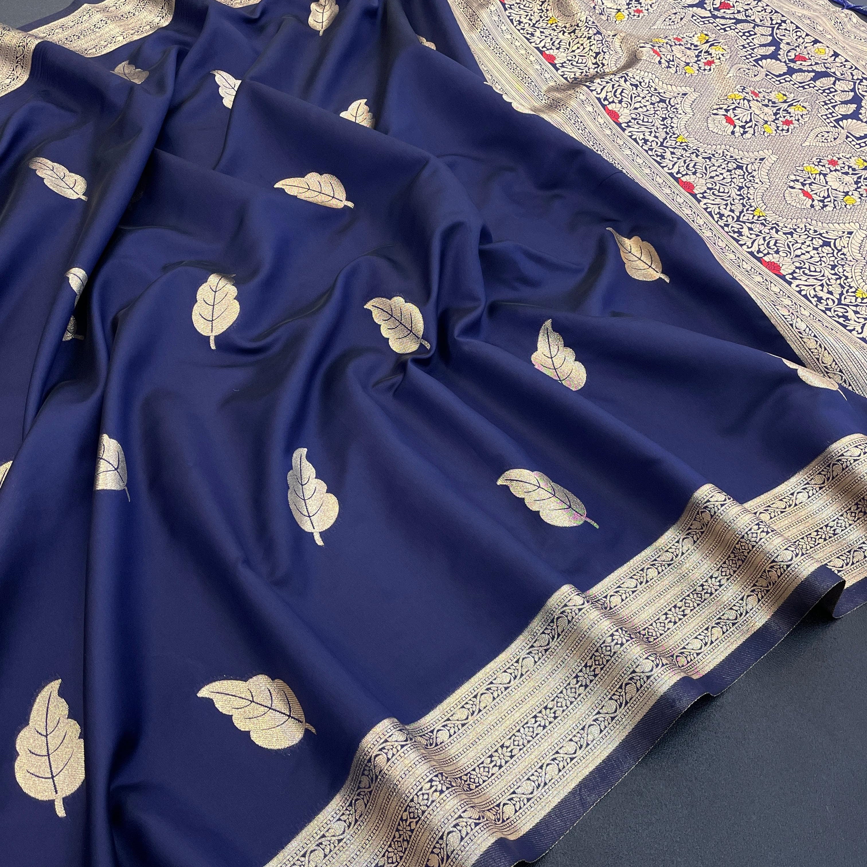 Pure Chandan Silk Saree