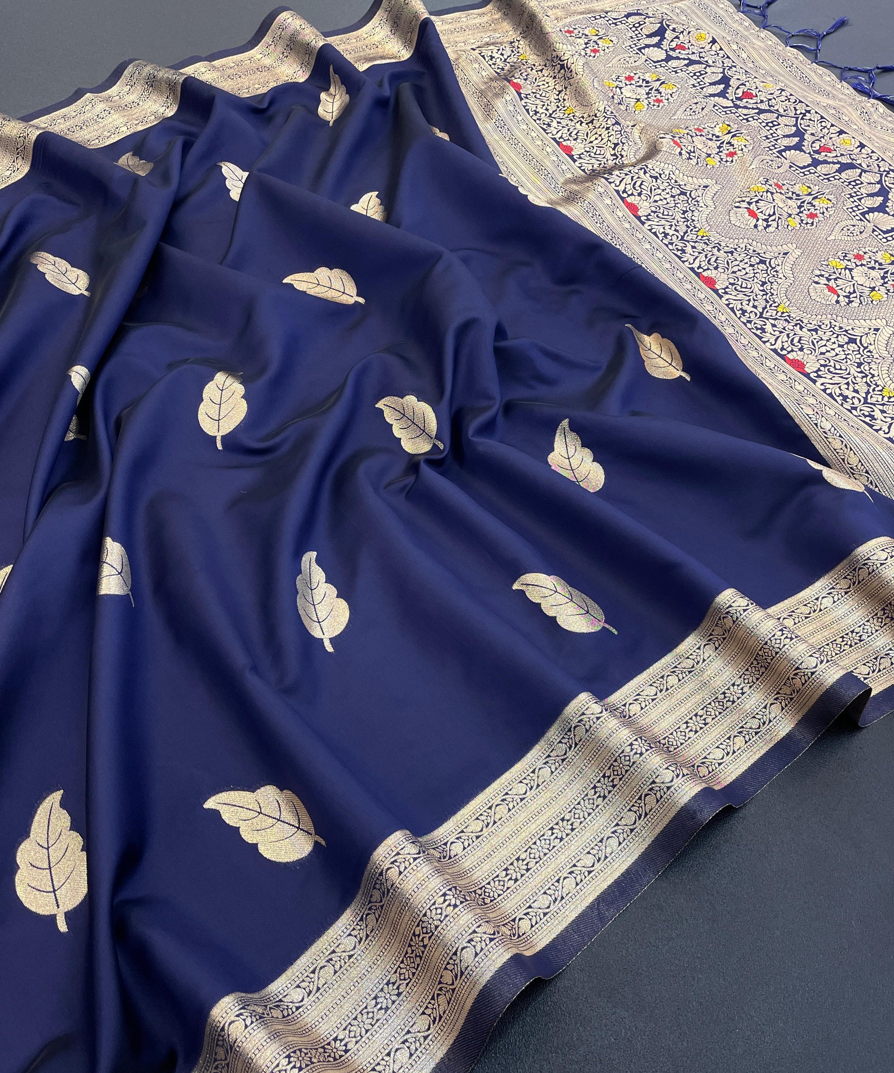 Pure Chandan Silk Saree