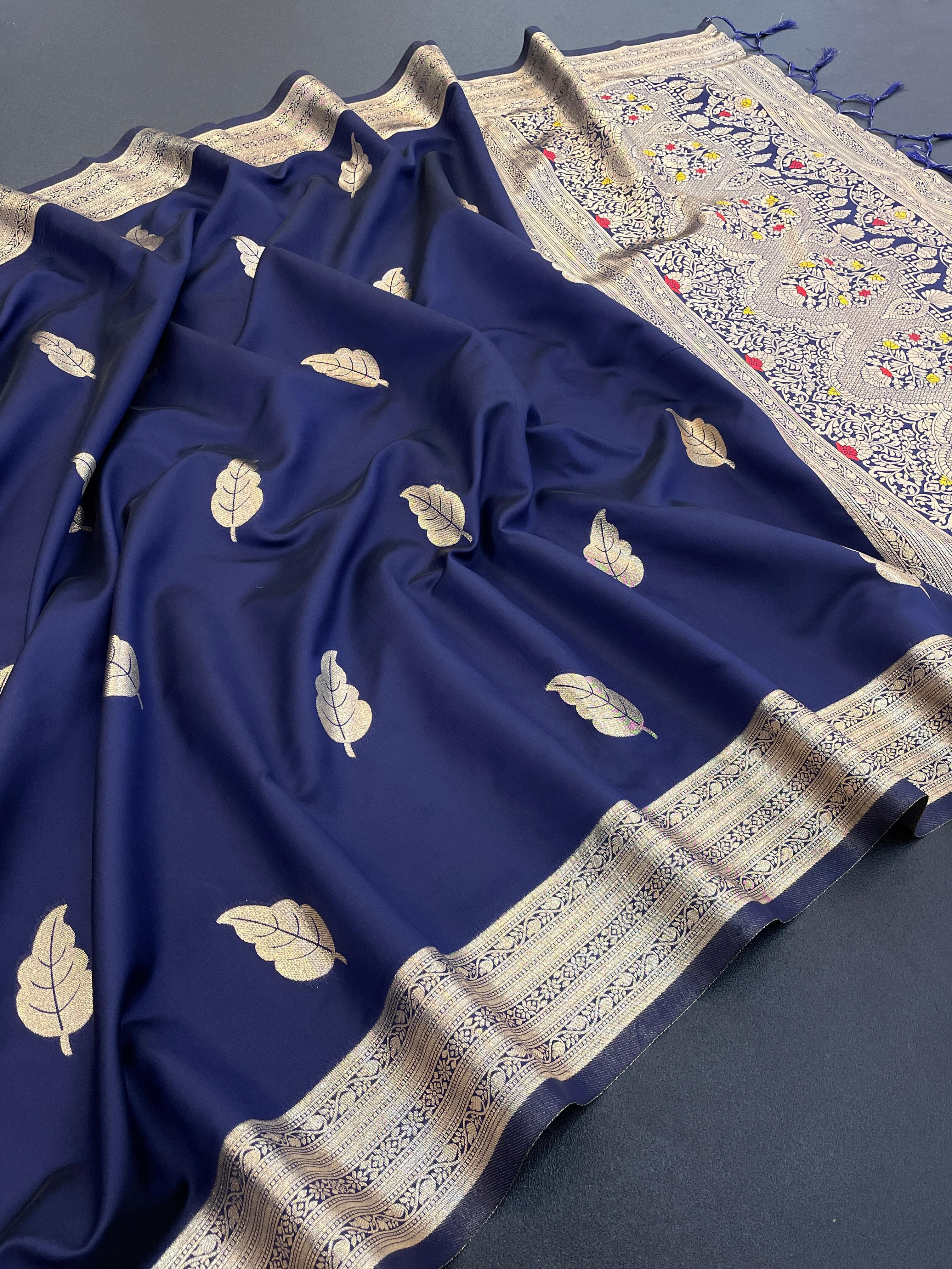 Pure Chandan Silk Saree