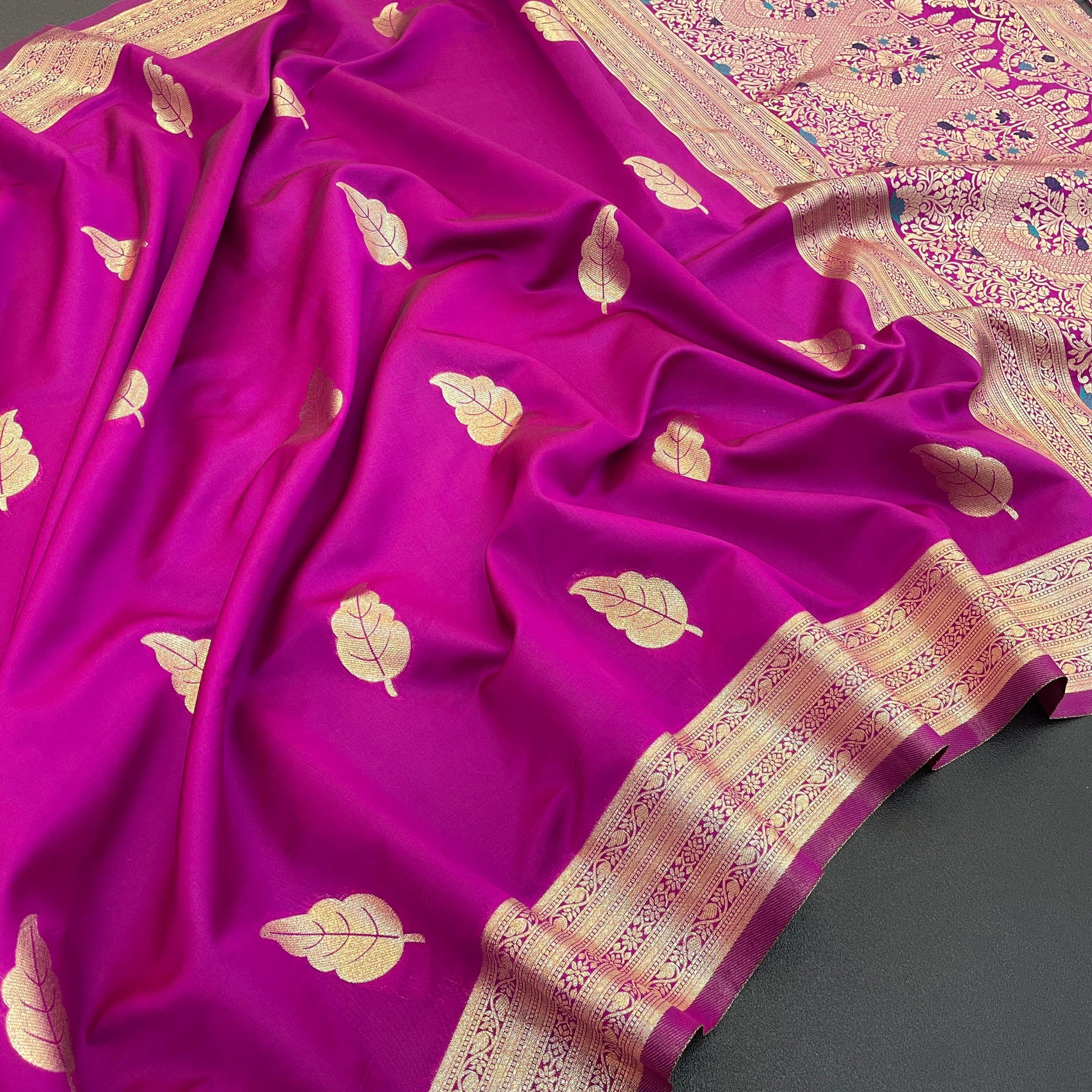 Pure Chandan Silk Saree