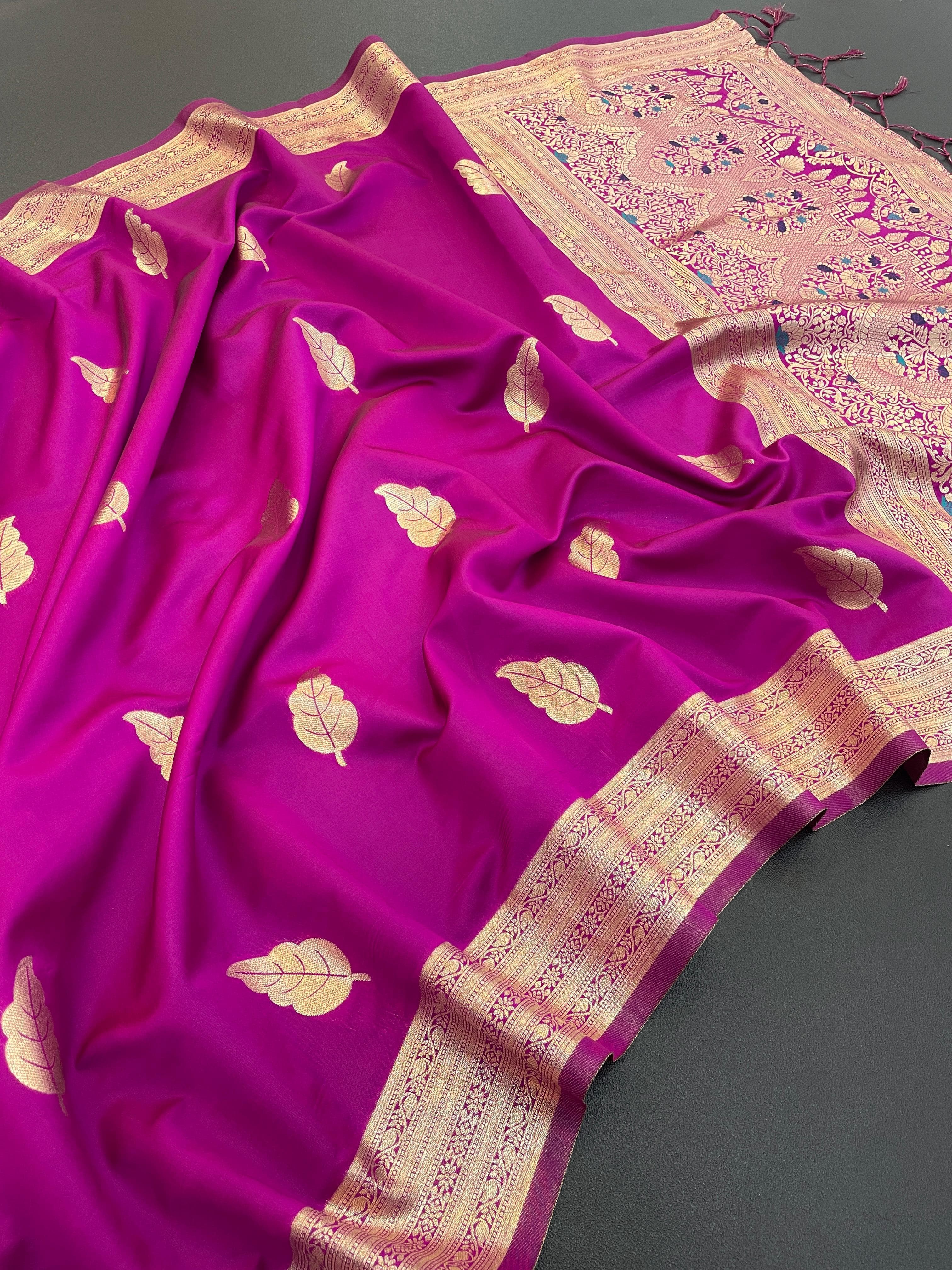 Pure Chandan Silk Saree