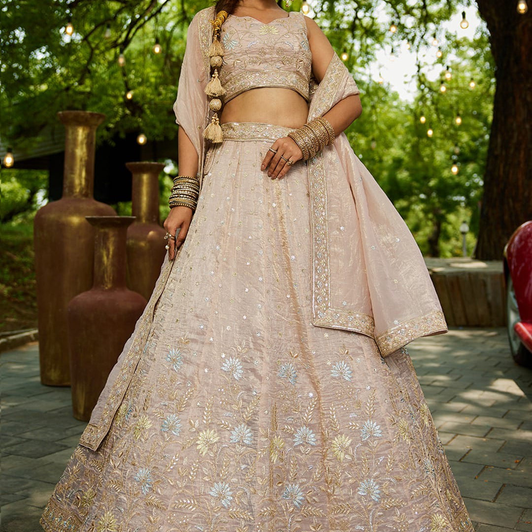 Royal Wedding Embroidered Lehenga