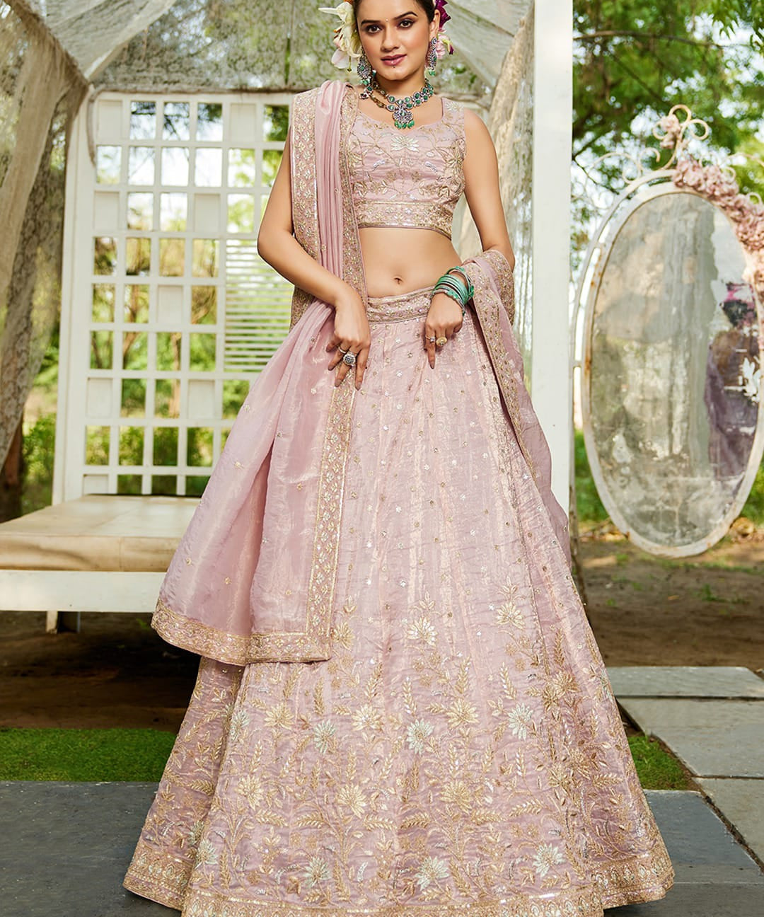 Royal Wedding Embroidered Lehenga