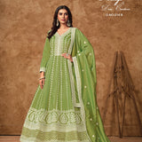 Designer Wedding Cotton Anarkali Suit
