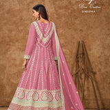 Designer Wedding Cotton Anarkali Suit