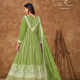 Designer Wedding Cotton Anarkali Suit
