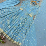 Festive Embroidered Anarkali Gown