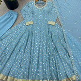Festive Embroidered Anarkali Gown