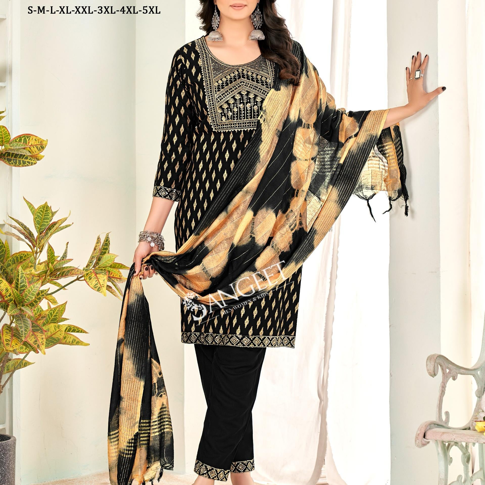 Black Elegance Fendy Suit PLazzo