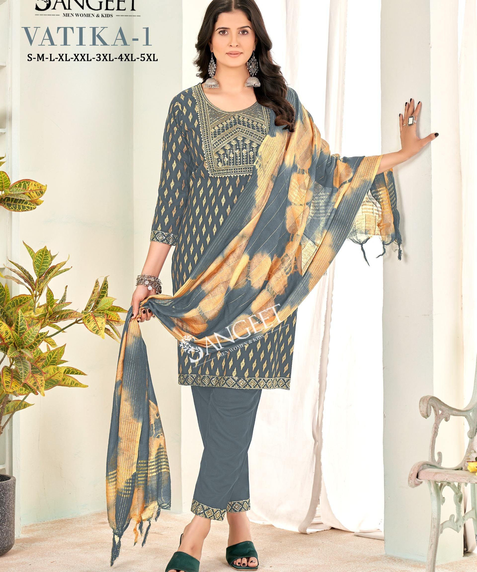 Black Elegance Fendy Suit PLazzo