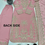 NEW DESIGNER PARTY WEAR HEAVY PLAZZO