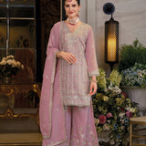 Designer Simmer Silk Anarkali Suit