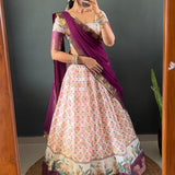 Festive Soft Dola Silk Lehenga