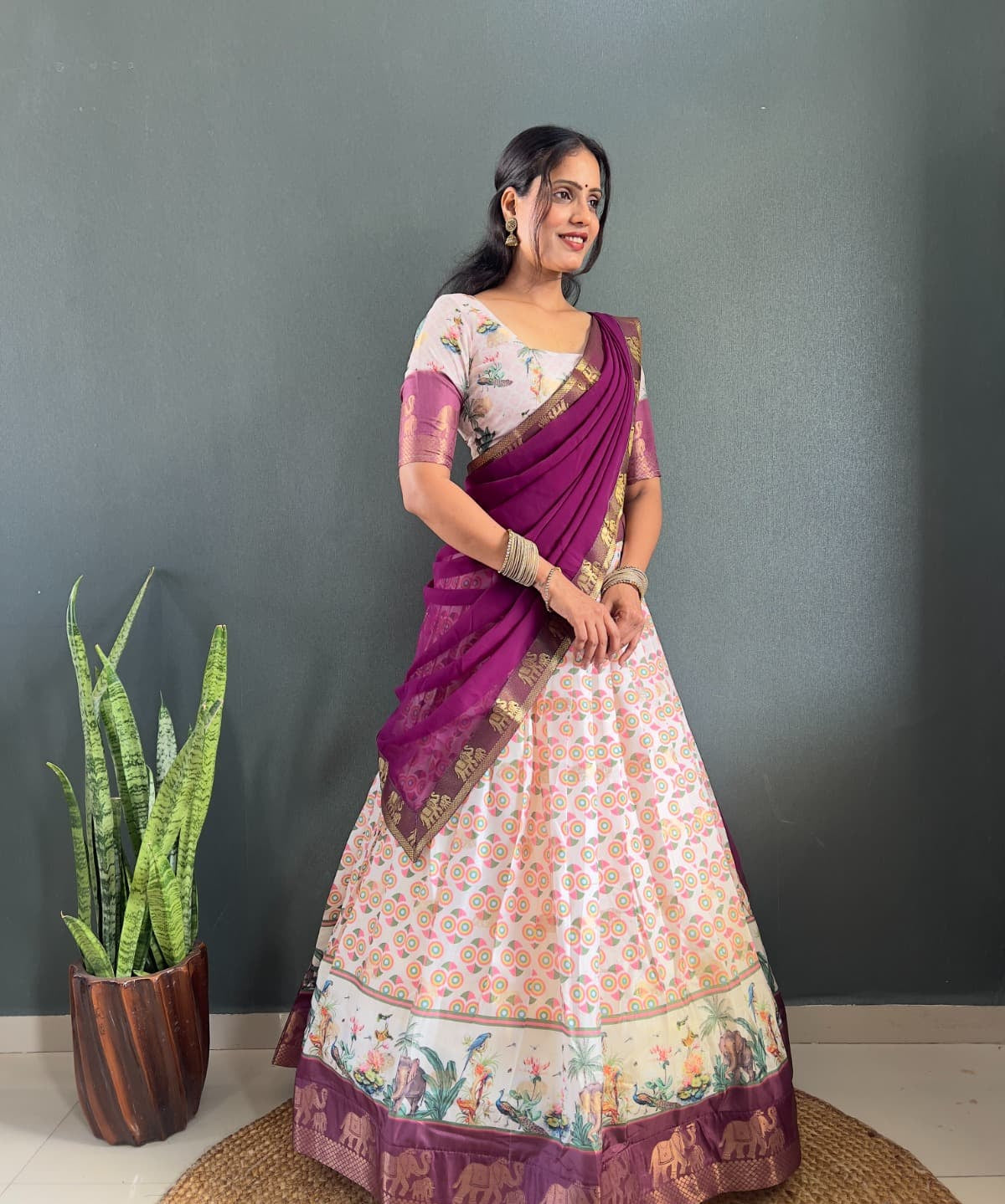 Festive Soft Dola Silk Lehenga