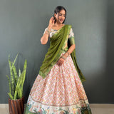 Festive Soft Dola Silk Lehenga