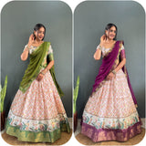 Festive Soft Dola Silk Lehenga