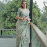 Designer Soft Fandy Silk Saree