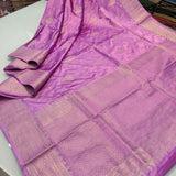 Pure Banarasi Gold Silk Saree