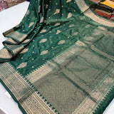 Pure Banarasi Gold Silk Saree