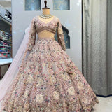 Premium Flowerd Embroidered Lehenga