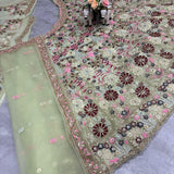 Premium Flowerd Embroidered Lehenga